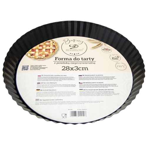 Forma blacha do pieczenia pizzy tarty ciasto foremka tarta 28cm